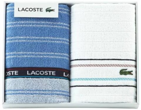 LACOSTEのタオルギフト