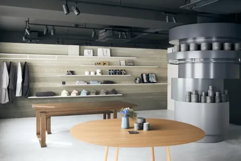 育てるタオルの表参道ショールーム