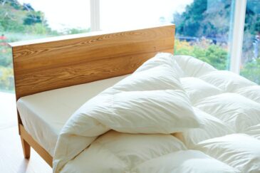 和雲の羽毛布団