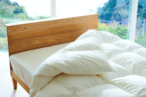 和雲の羽毛布団