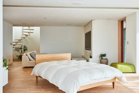 和雲の羽毛布団